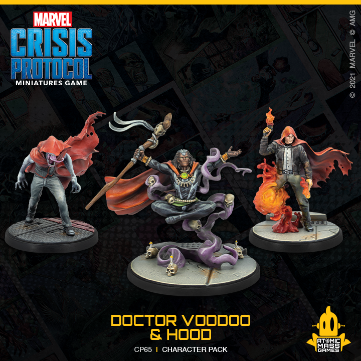 Marvel Crisis Protocol : Doctor Voodoo and Hood Character Pack